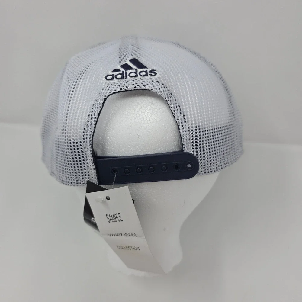 Adidas Washington Wizards Hat OSFM NBA Basketball Trucker Snapback Cotton Navy